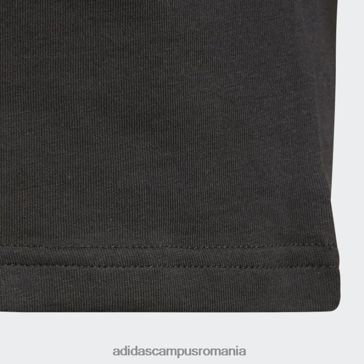 adidas campus romania tricou adicolor trefoil negru copii alb negru J266N23338