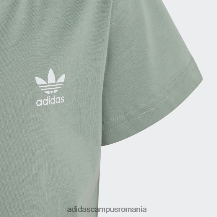 adidas campus romania tricou adicolor verde argintiu copii verde argintiu J266N211878