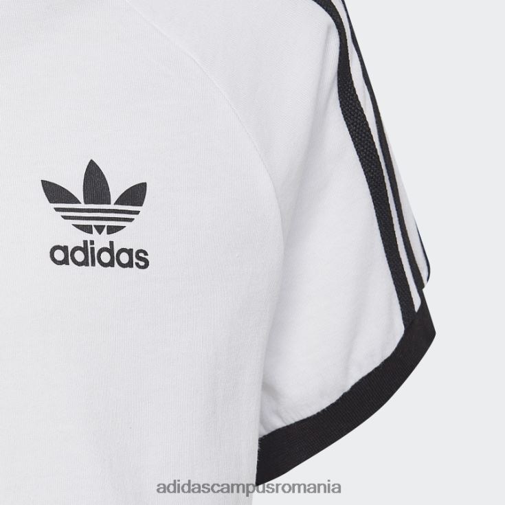 adidas campus romania tricou alb adicolor cu 3 dungi adidas copii alb J266N218291