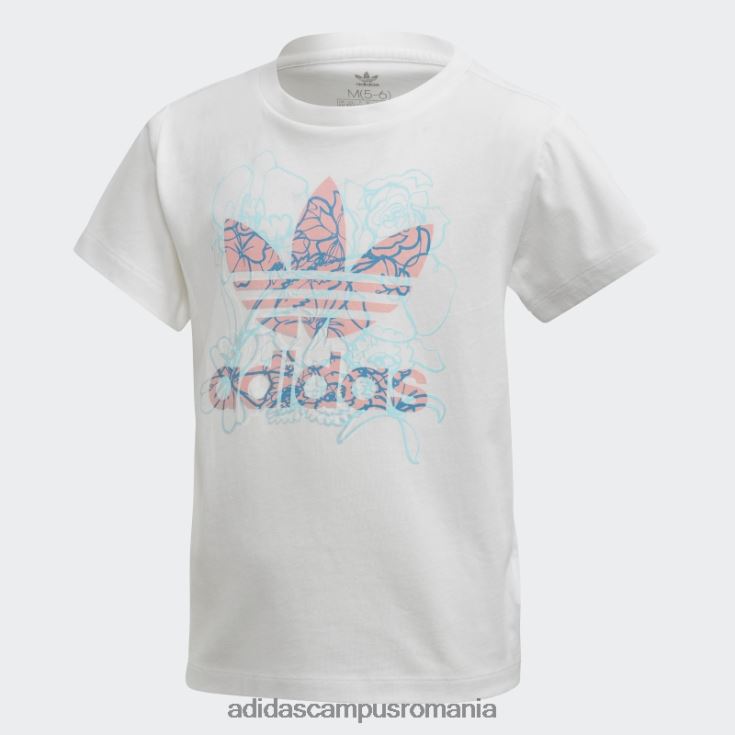 adidas campus romania tricou alb copii alb/multicolor J266N218899