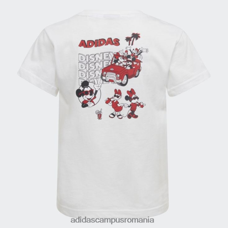 adidas campus romania tricou alb disney mickey și prieteni copii alb J266N218820