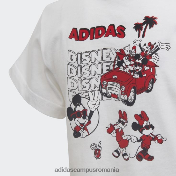 adidas campus romania tricou alb disney mickey și prieteni copii alb J266N218820