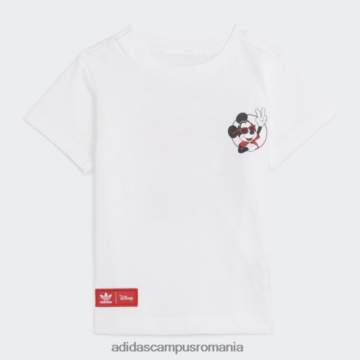 adidas campus romania tricou alb elegant de Disney Mickey și prietenii copii alb J266N218869