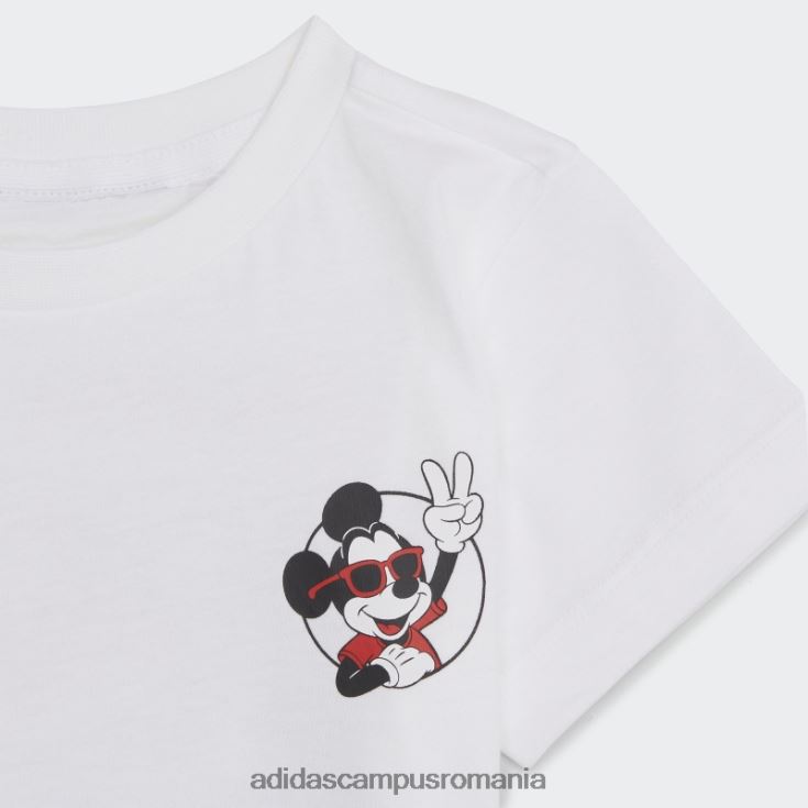 adidas campus romania tricou alb elegant de Disney Mickey și prietenii copii alb J266N218869
