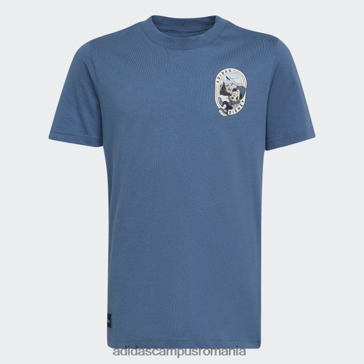 adidas campus romania tricou alterat albastru mickey și prietenii disney copii albastru alterat J266N218916