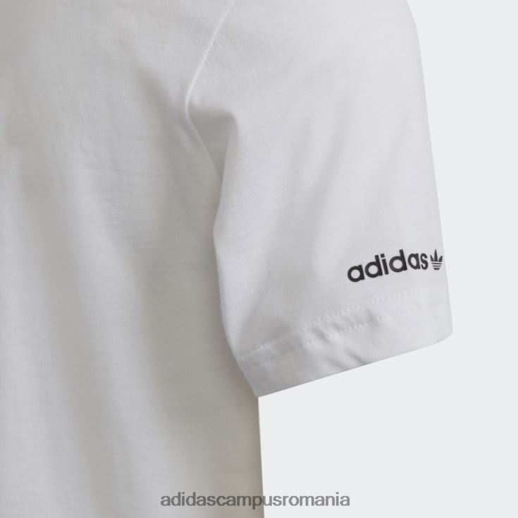 adidas campus romania tricou colecție sprt alb fierbinte copii alb J266N218856