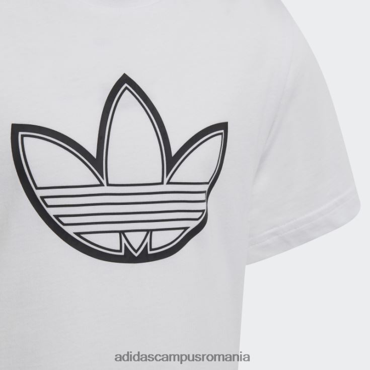 adidas campus romania tricou colecție sprt alb fierbinte copii alb J266N218856
