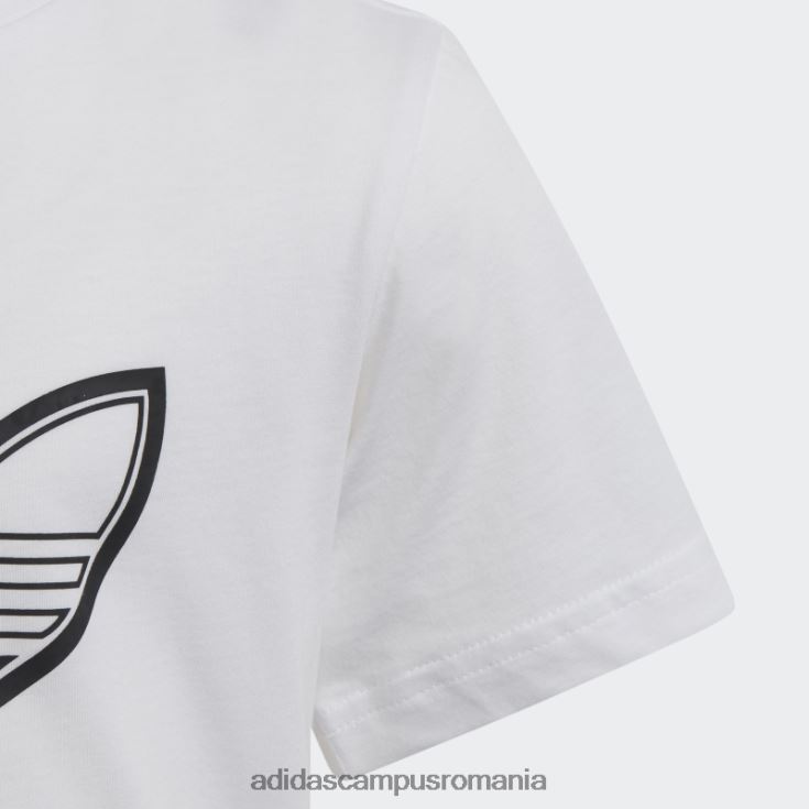 adidas campus romania tricou colecție sprt alb fierbinte copii alb J266N218856