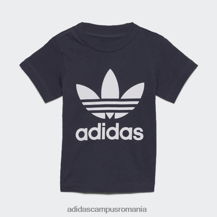 adidas campus romania tricou cu trefoil bleumarin adidas copii bleumarin/alb J266N218933