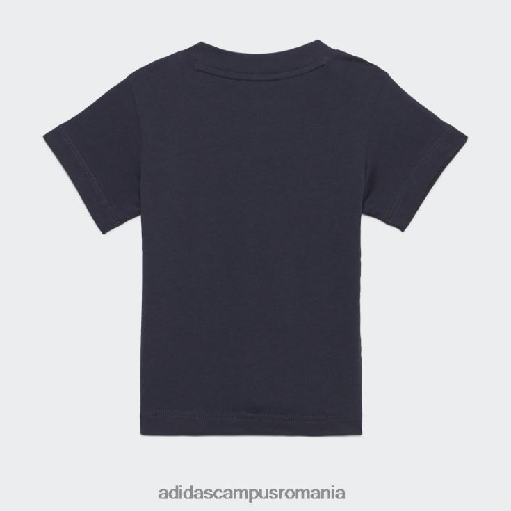 adidas campus romania tricou cu trefoil bleumarin adidas copii bleumarin/alb J266N218933