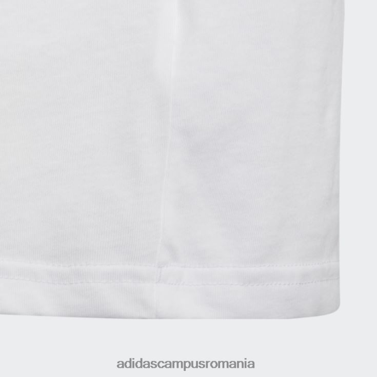 adidas campus romania tricou de plajă cu grafic alb copii alb J266N218929