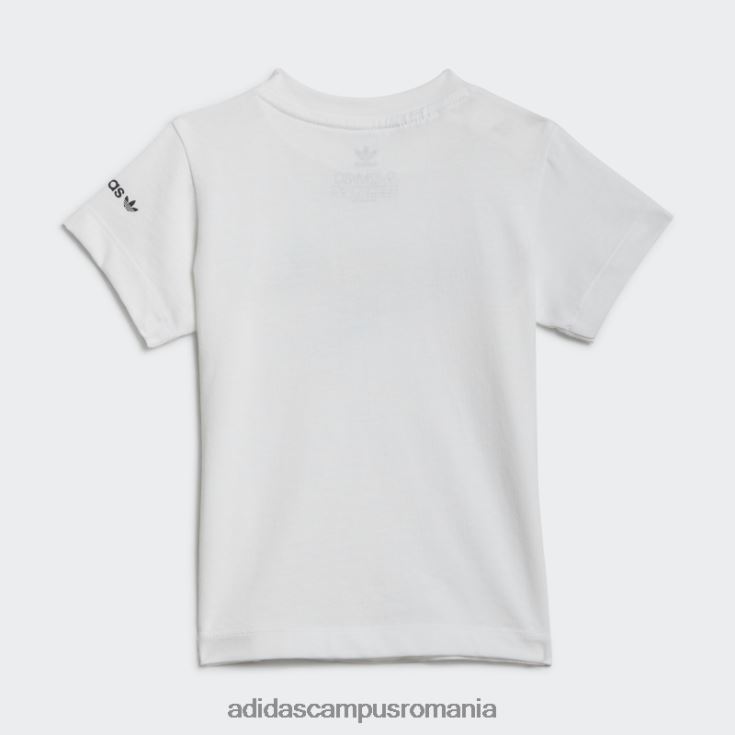 adidas campus romania tricou de plajă cu grafic stoked alb adidas copii alb J266N218864
