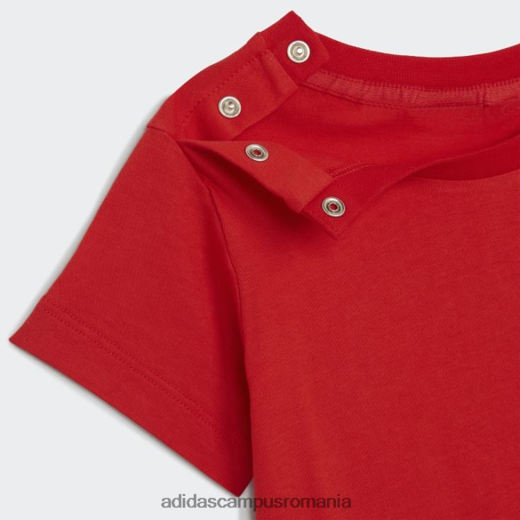 adidas campus romania tricou disney mickey and friends roșu copii roșu J266N218919