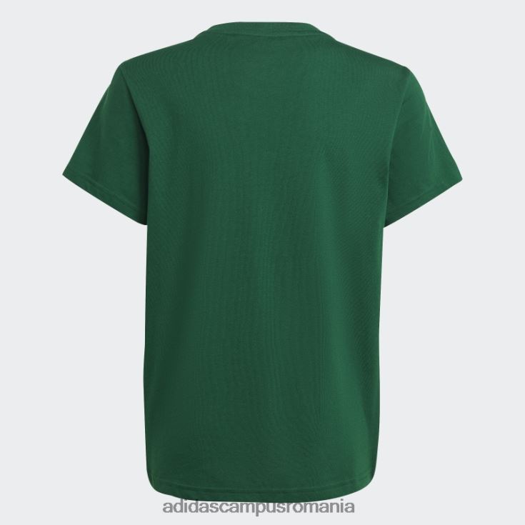 adidas campus romania tricou fashion trefoil verde închis copii verde inchis J266N211737