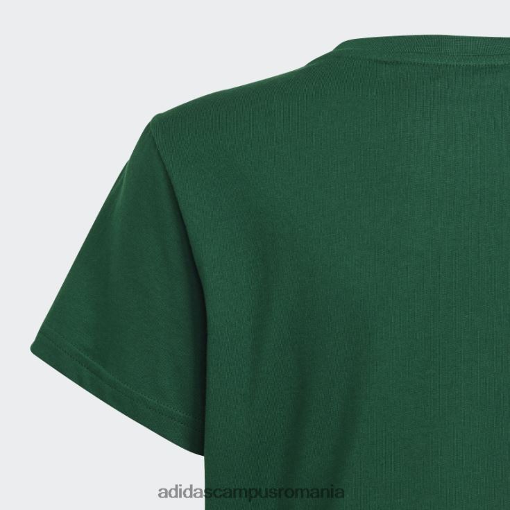 adidas campus romania tricou fashion trefoil verde închis copii verde inchis J266N211737