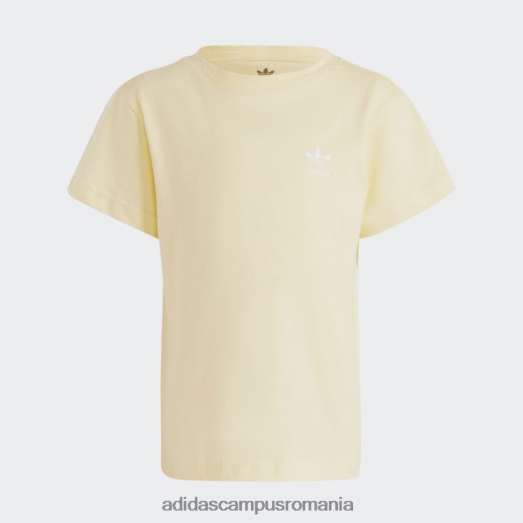adidas campus romania tricou galben adicolor copii galben J266N211879