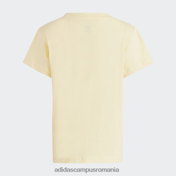 adidas campus romania tricou galben adicolor copii galben J266N211879