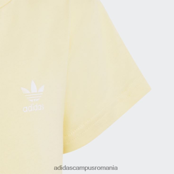 adidas campus romania tricou galben adicolor copii galben J266N211879