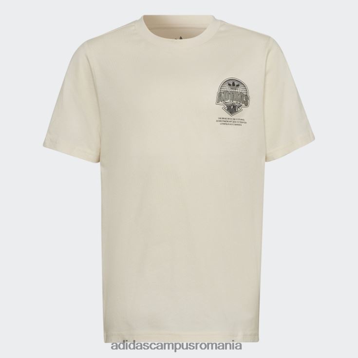 adidas campus romania tricou grafic alb fashion copii alb J266N218882