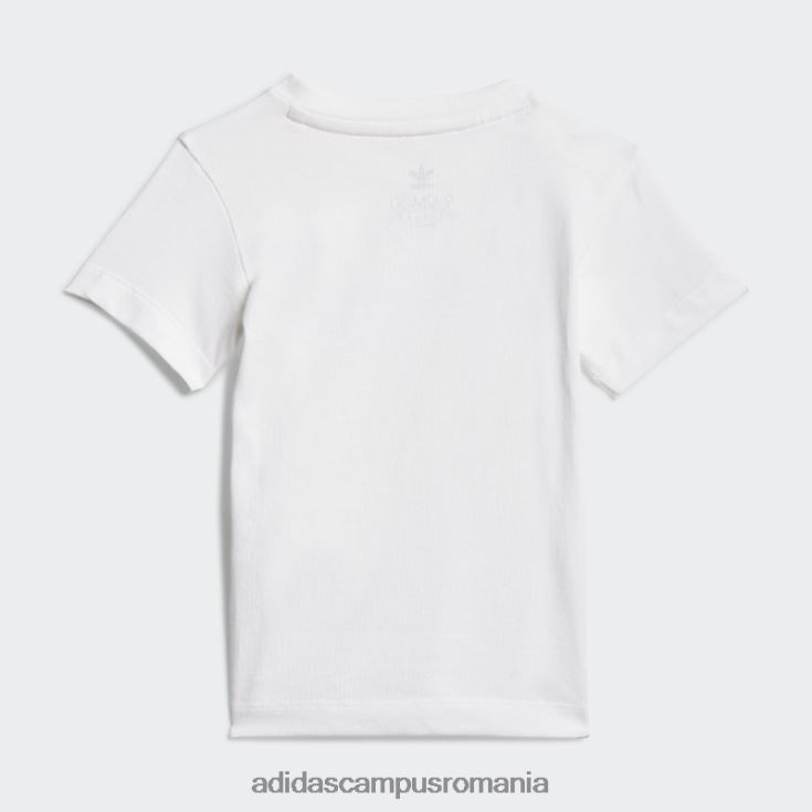 adidas campus romania tricou grafic colecția sprt alb fierbinte copii alb J266N218903