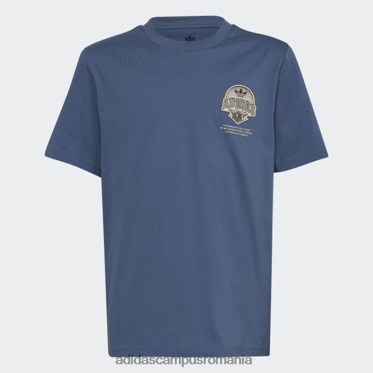adidas campus romania tricou grafic oțel fierbinte copii oţel J266N218872
