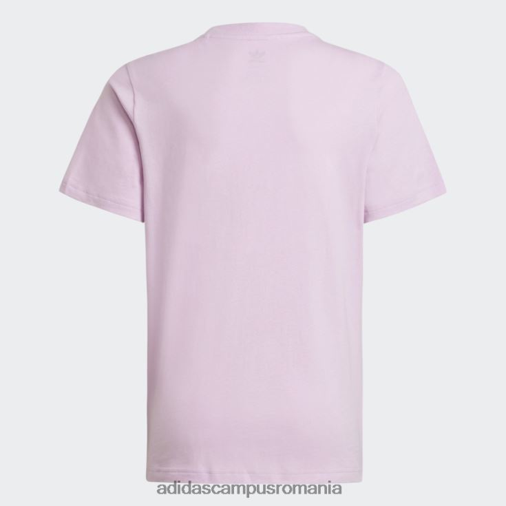 adidas campus romania tricou lila adicolor copii liliac J266N218862