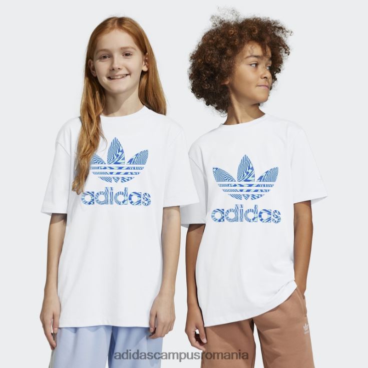 adidas campus romania tricou rekive fashion alb copii alb J266N218436