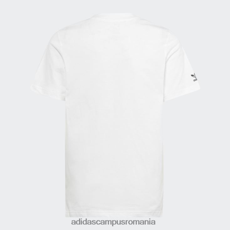 adidas campus romania tricou rekive fashion alb copii alb J266N218436