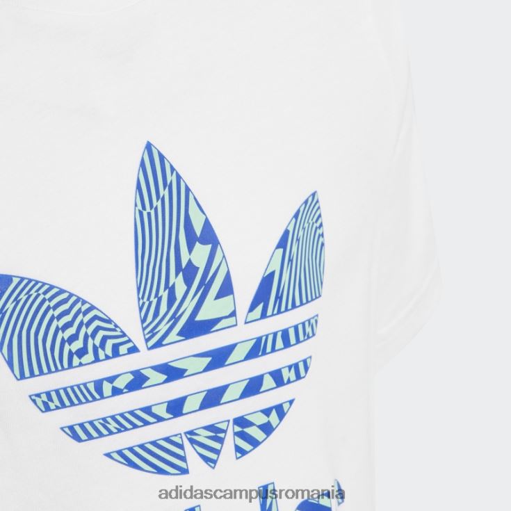 adidas campus romania tricou rekive fashion alb copii alb J266N218436
