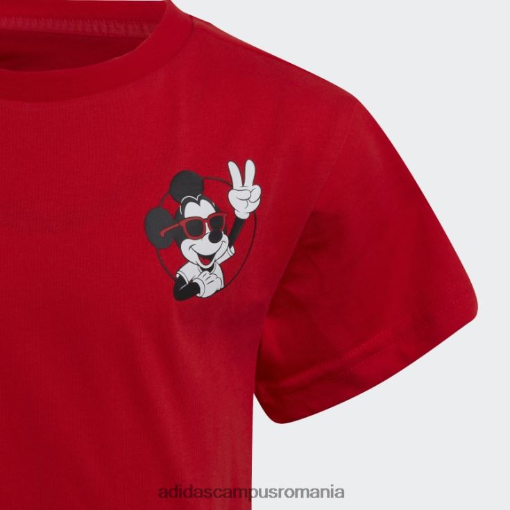 adidas campus romania tricou roșu disney mickey și prieteni adidas copii roșu J266N218837