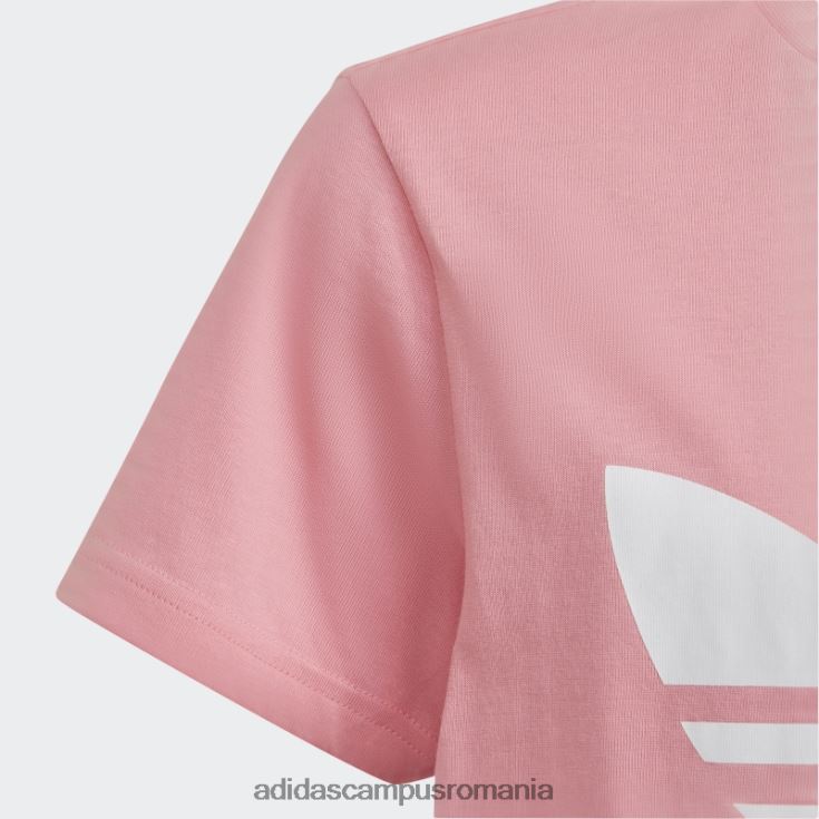 adidas campus romania tricou trefoil roz adidas copii roz J266N218876