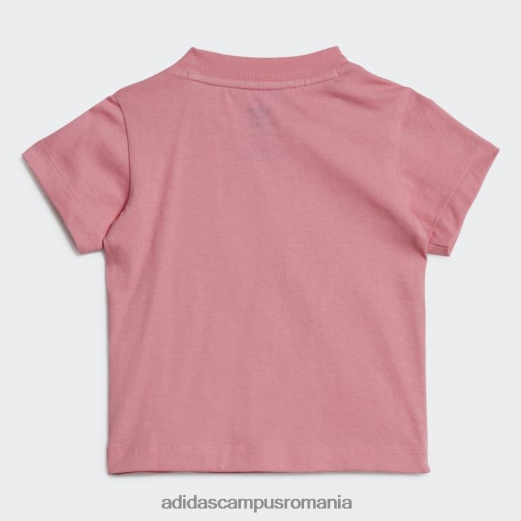 adidas campus romania tricou trefoil roz copii roz J266N218397