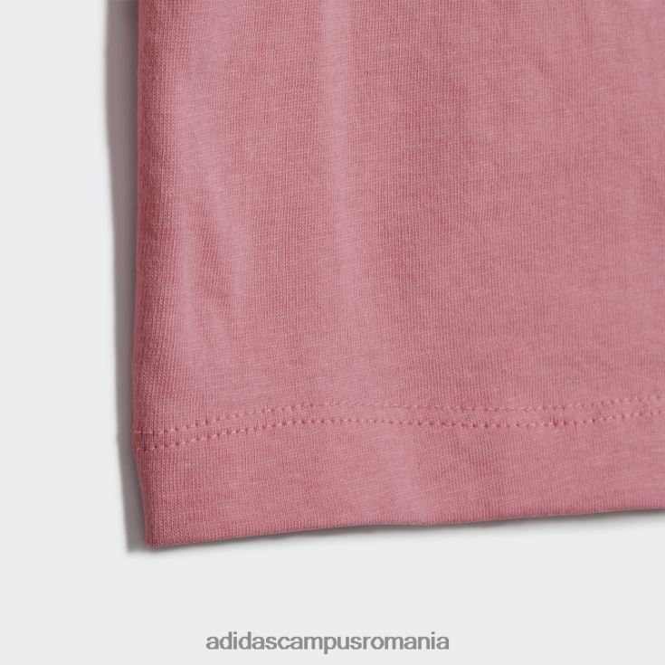 adidas campus romania tricou trefoil roz copii roz J266N218397