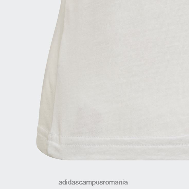 adidas campus romania tricou trifoil adicolor alb copii alb negru J266N218487