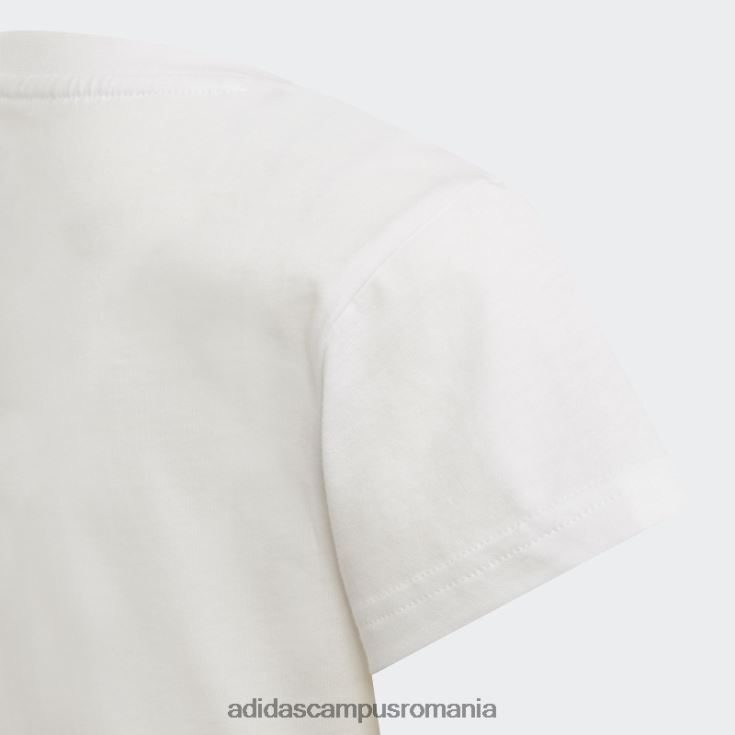 adidas campus romania tricou trifoil adicolor alb copii alb negru J266N218487