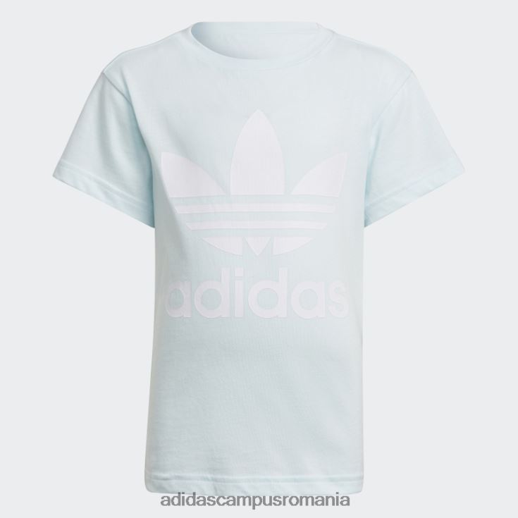 adidas campus romania tricou trifoil adicolor albastru adidas copii albastru alb J266N218945