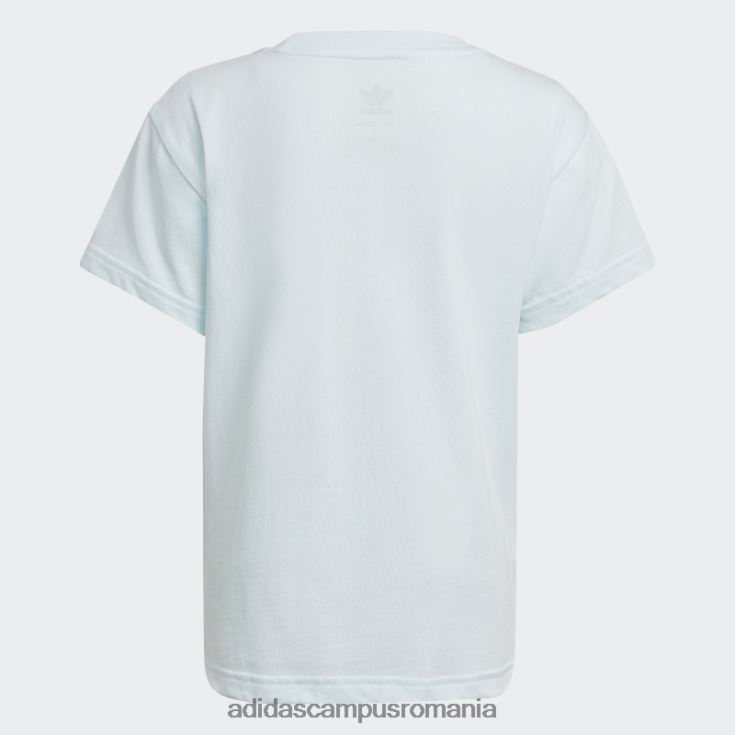 adidas campus romania tricou trifoil adicolor albastru adidas copii albastru alb J266N218945