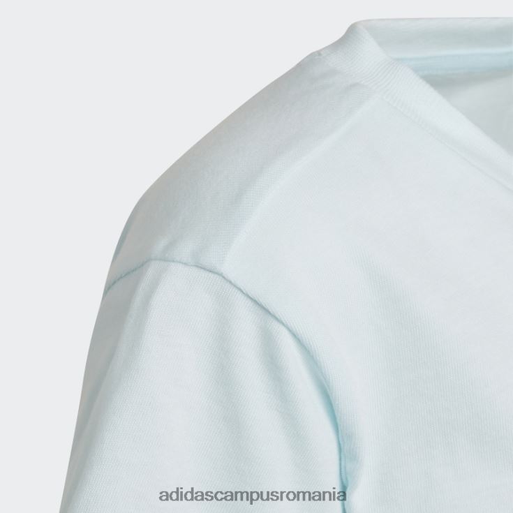 adidas campus romania tricou trifoil adicolor albastru adidas copii albastru alb J266N218945