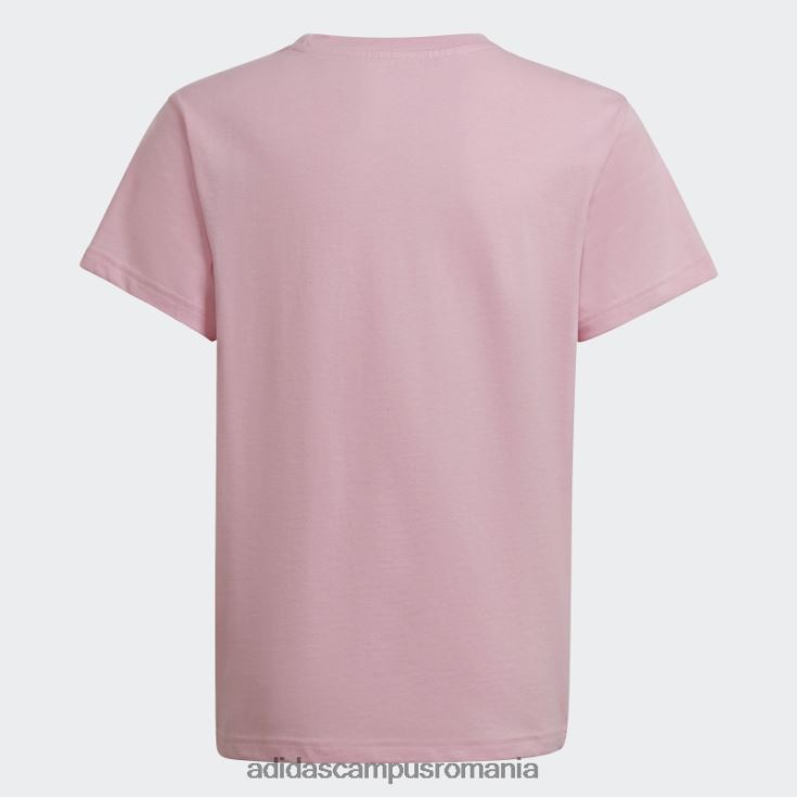 adidas campus romania tricou trifoil adidas roz adevărat copii roz/alb adevărat J266N218900