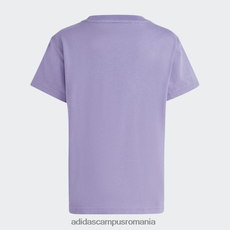 adidas campus romania tricou trifoil lila adicolor copii liliac J266N218371