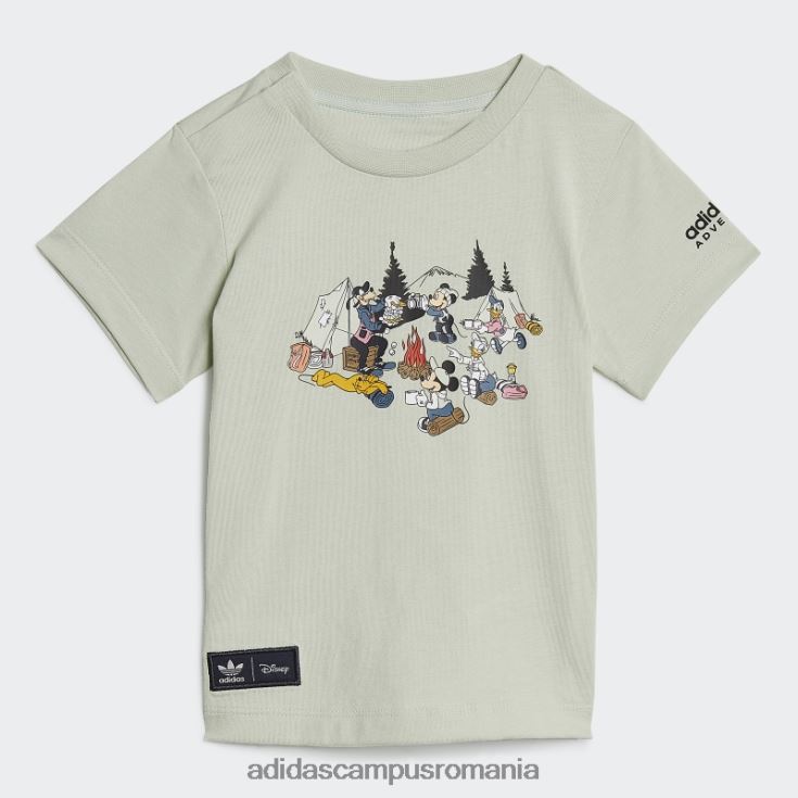 adidas campus romania tricou verde disney mickey și prieteni copii verde J266N218839
