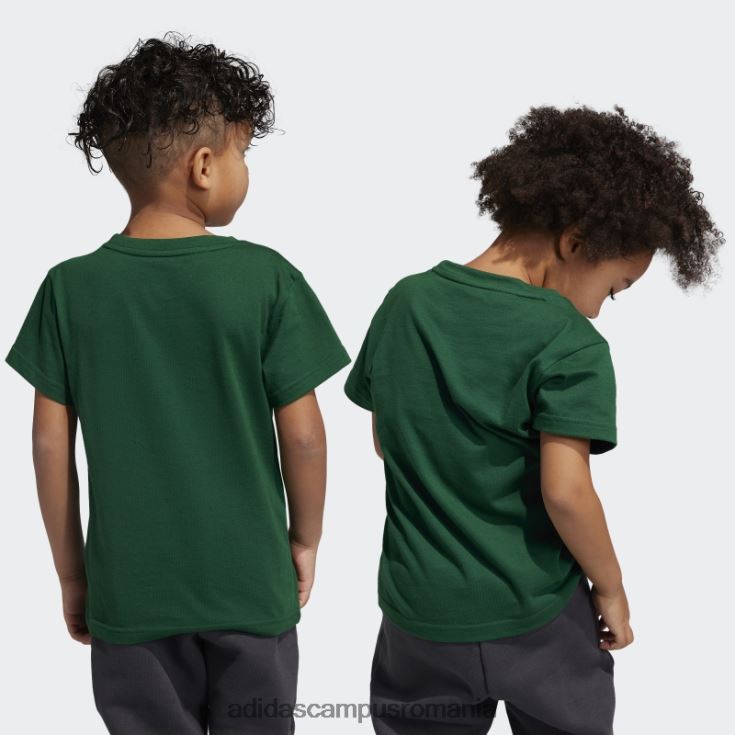 adidas campus romania tricou verde închis adicolor trefoil adidas copii verde inchis J266N211937