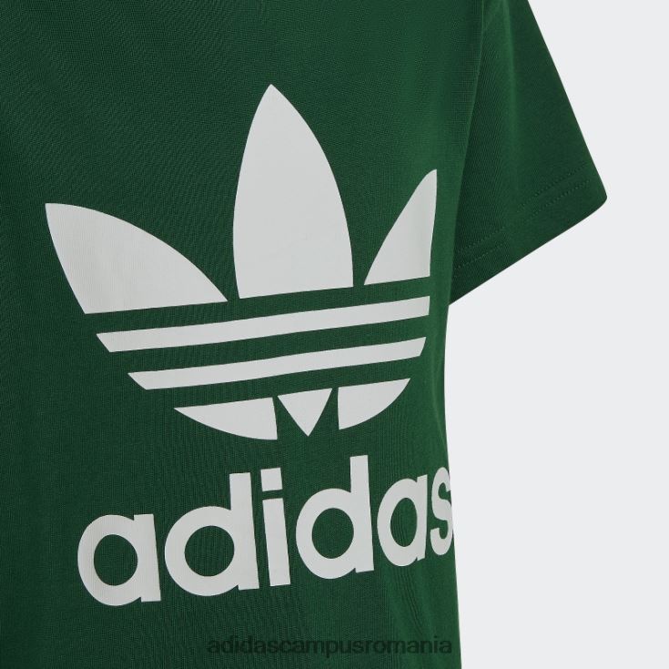 adidas campus romania tricou verde închis adicolor trefoil adidas copii verde inchis J266N211937