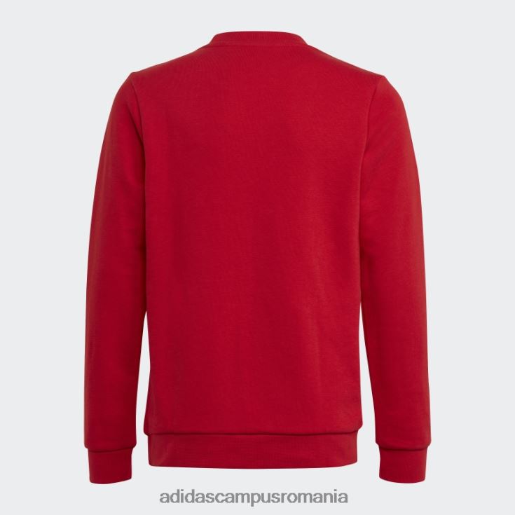 adidas campus romania trifoil crew hanorac stacojiu adidas copii stacojiu J266N211712