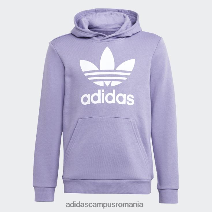 adidas campus romania trifoil hanorac liliac copii liliac J266N218470