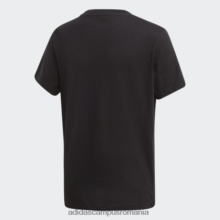 adidas campus romania trifoil tee alb copii alb negru J266N23353