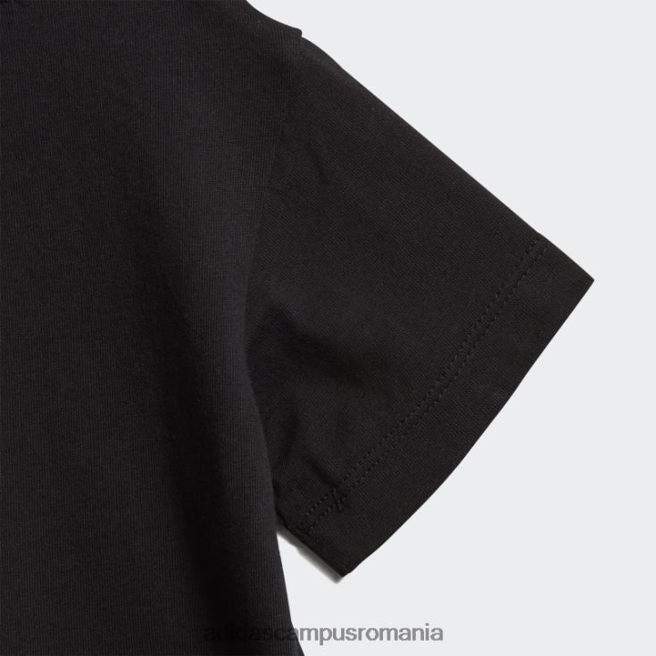 adidas campus romania trifoil tee alb fierbinte copii alb negru J266N23323