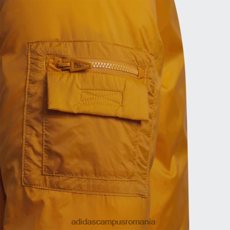 adidas campus romania jachetă puf portocaliu ușoară focus nailon copii focus portocaliu/portocaliu J266N218640
