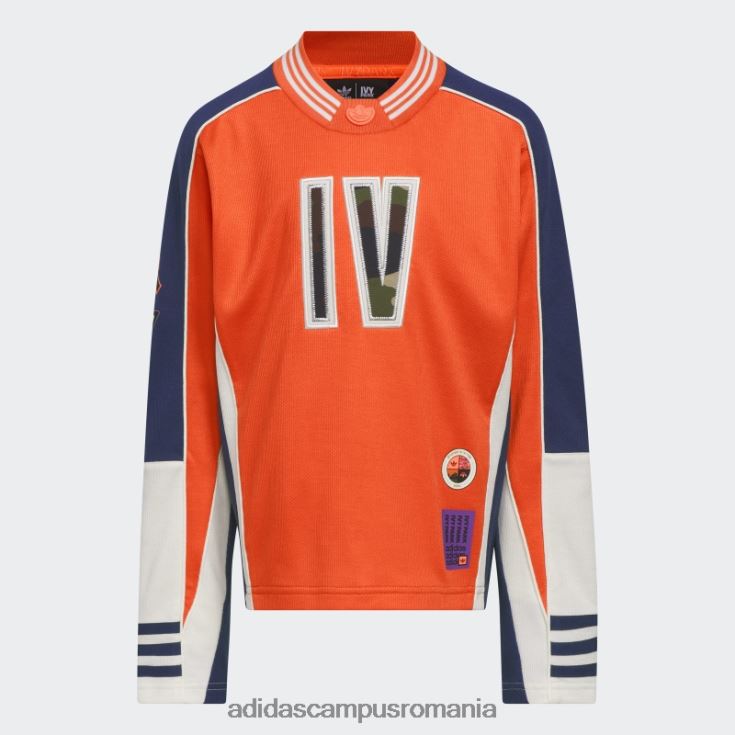 adidas campus romania top tricou portocaliu adidas copii portocale J266N218594