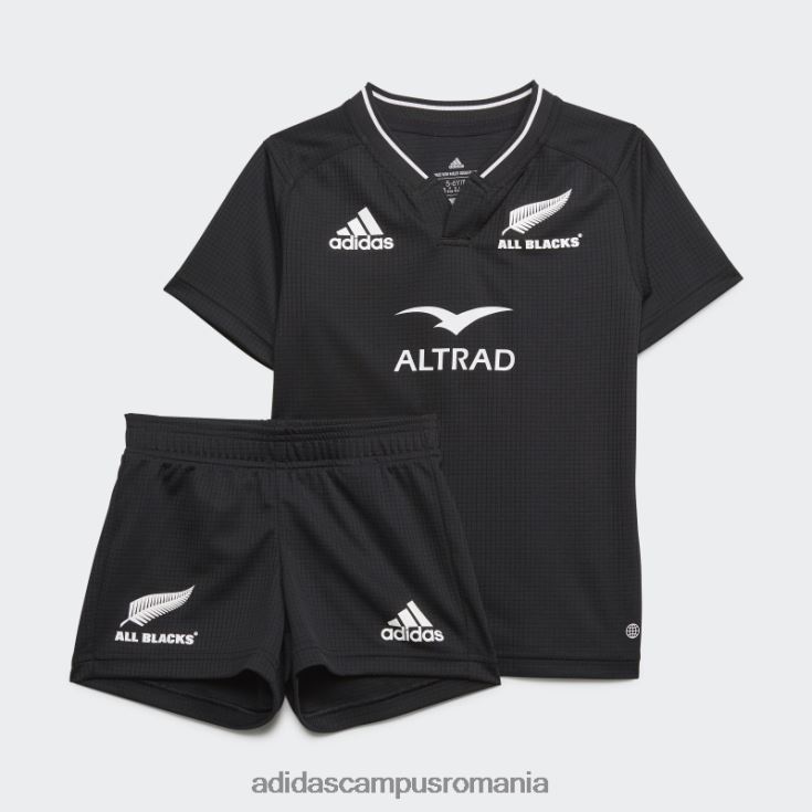 adidas campus romania mini kit pentru rugby negru all blacks replica acasă copii alb negru J266N218611